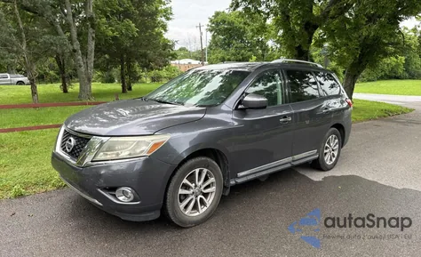 2014 Nissan Pathfinder S z USA, uszkodzony, nr VIN 5N1AR2MNXEC665341